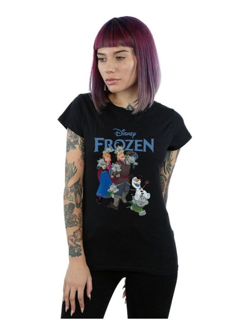 Disney - T-shirt FROZEN HAPPY TROLLS - Kiabi Disney - T-shirt FROZEN HAPPY TROLLS - Kiabi