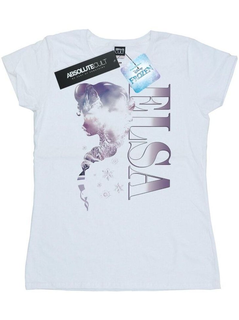 Disney - T-shirt FROZEN ICE KINGDOM Blanc - Kiabi