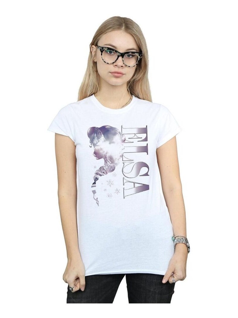 Disney - T-shirt FROZEN ICE KINGDOM Blanc - Kiabi