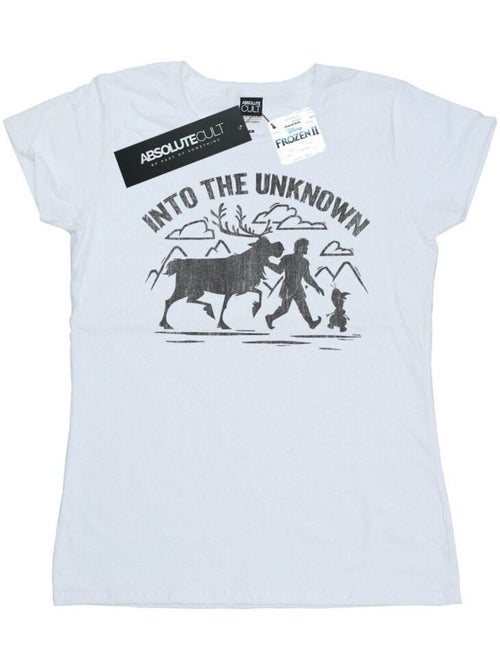 Disney - T-shirt FROZEN INTO THE UNKNOWN - Kiabi