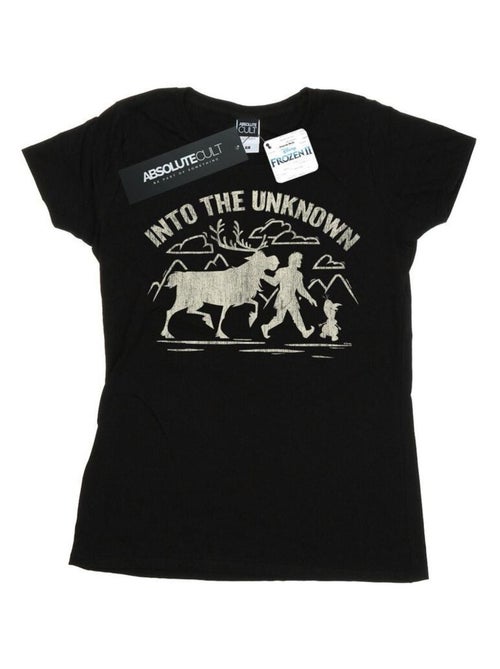 Disney - T-shirt FROZEN INTO THE UNKNOWN - Kiabi Disney - T-shirt FROZEN INTO THE UNKNOWN - Kiabi