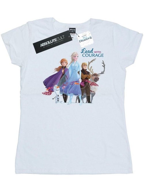 Disney - T-shirt FROZEN LEAD COURAGE - Kiabi Disney - T-shirt FROZEN LEAD COURAGE - Kiabi