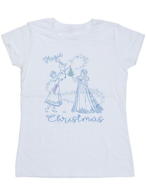 Disney - T-shirt FROZEN MAGIC CHRISTMAS - Kiabi