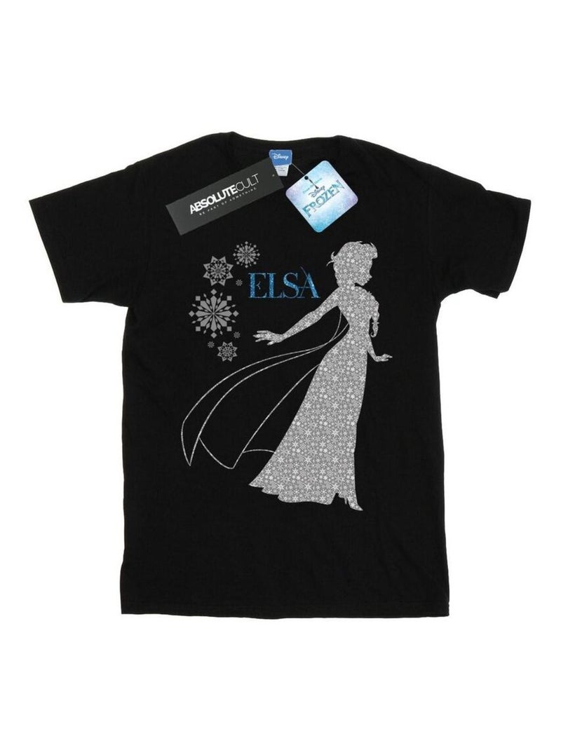 Disney - T-shirt FROZEN Noir - Kiabi