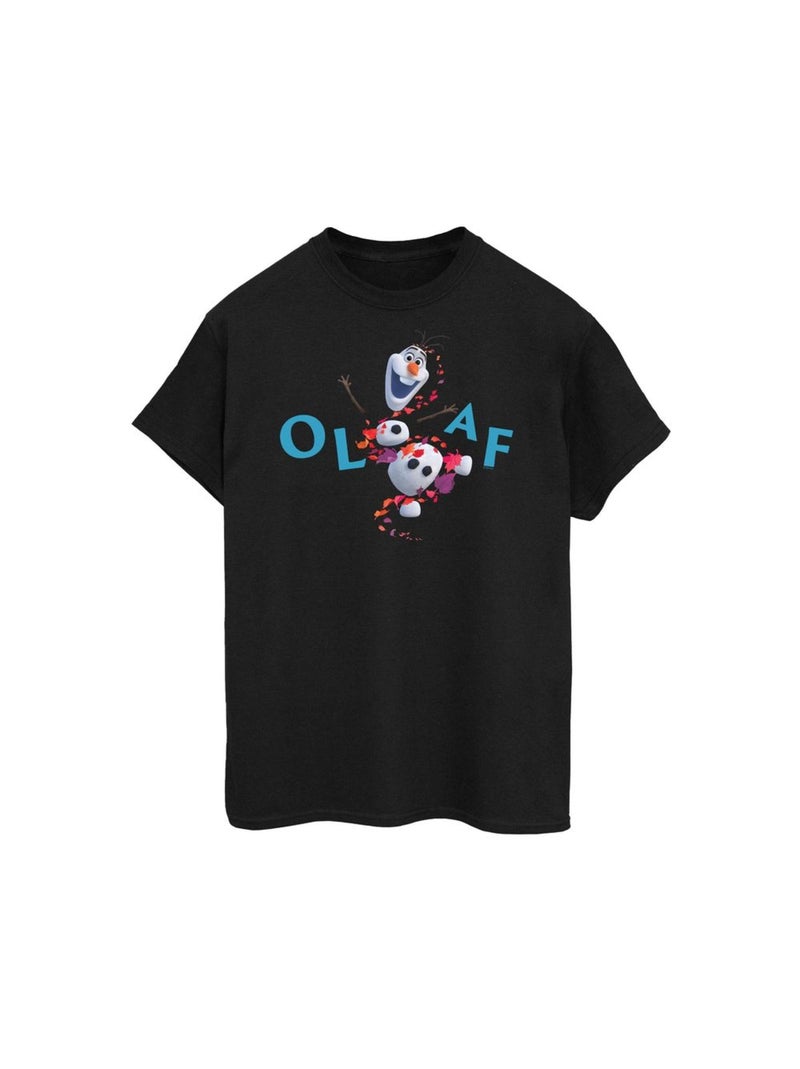 Disney - T-shirt FROZEN Noir - Kiabi