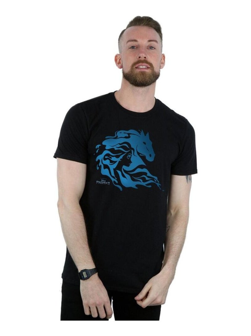 Disney - T-shirt FROZEN Noir - Kiabi