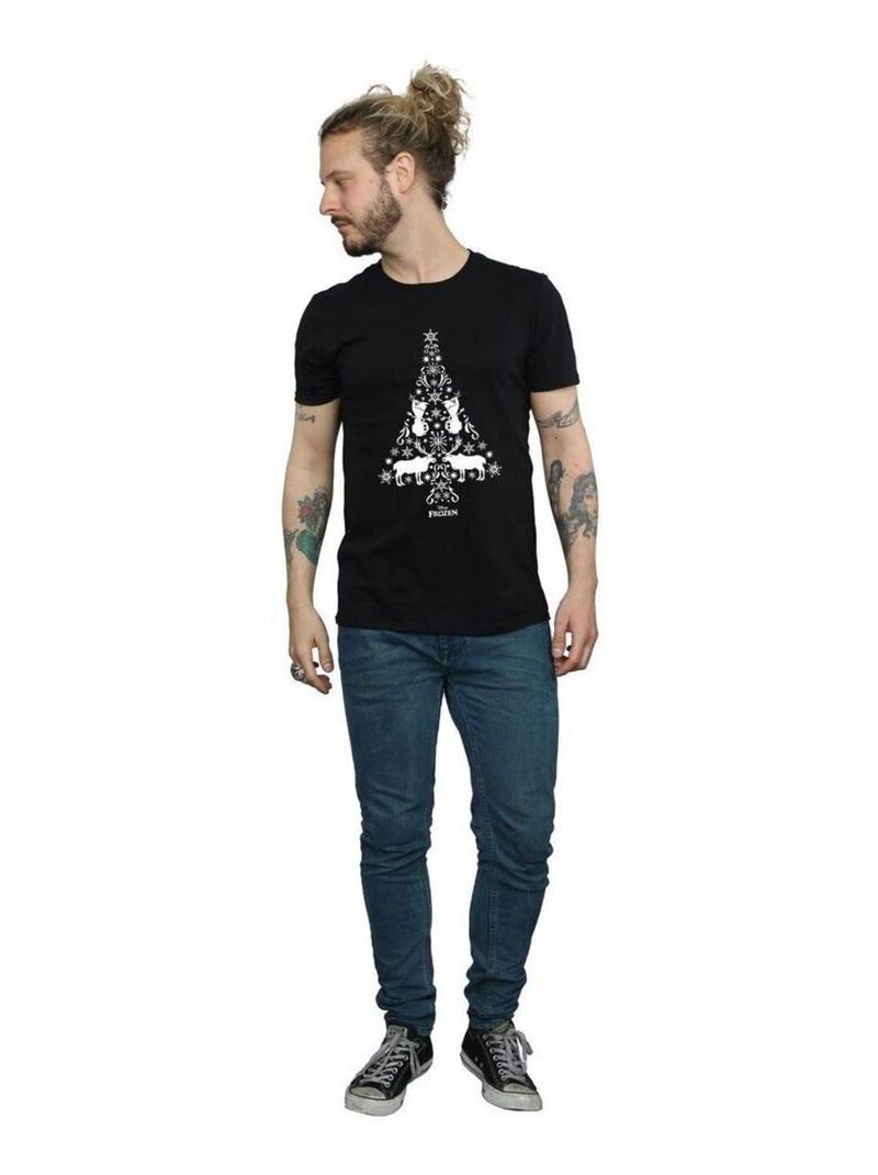 Disney - T-shirt FROZEN Noir - Kiabi
