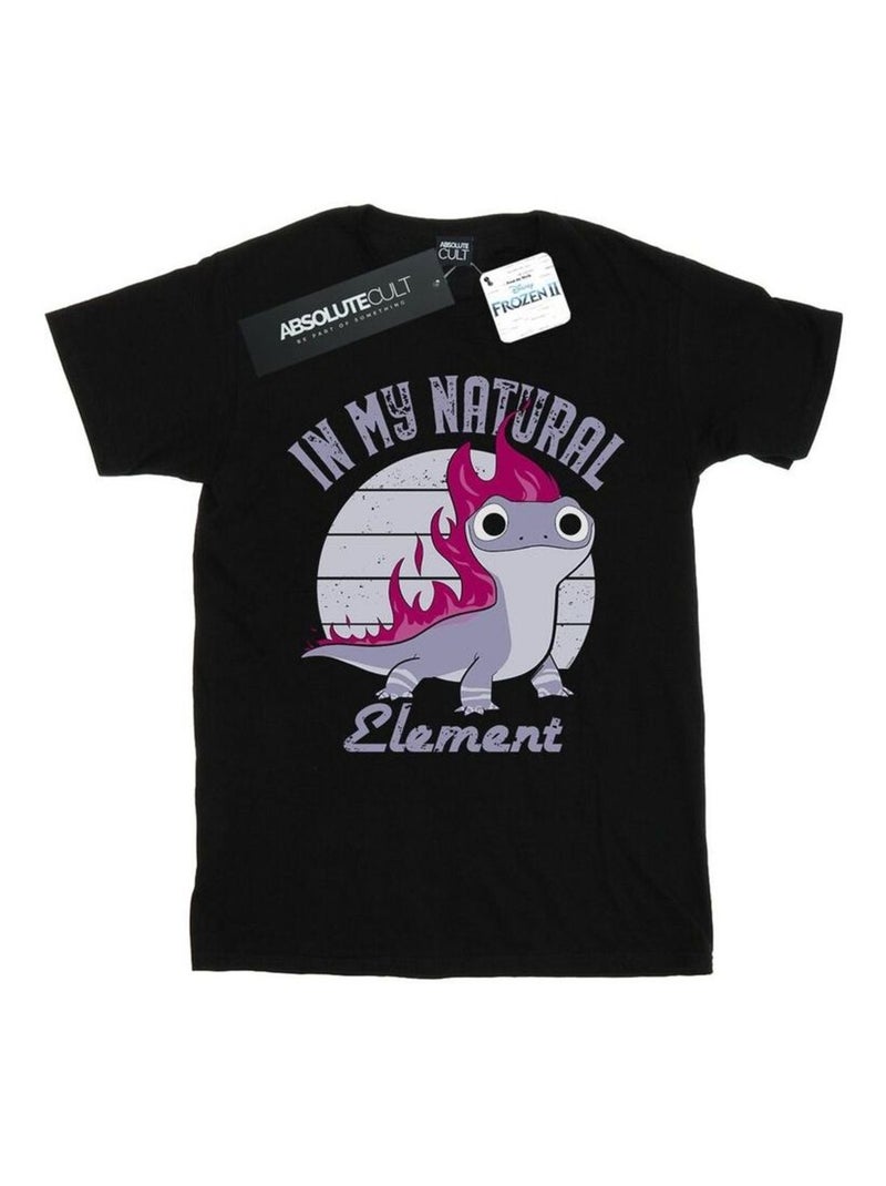 Disney - T-shirt FROZEN Noir - Kiabi