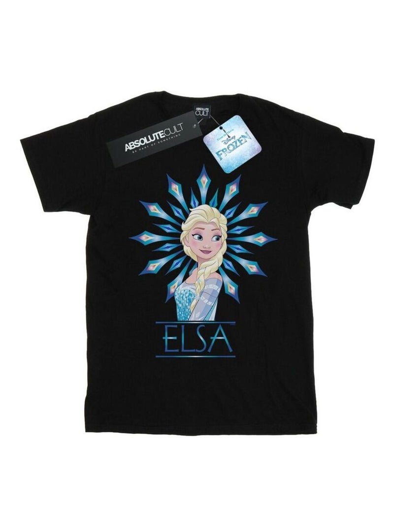 Disney - T-shirt FROZEN Noir - Kiabi