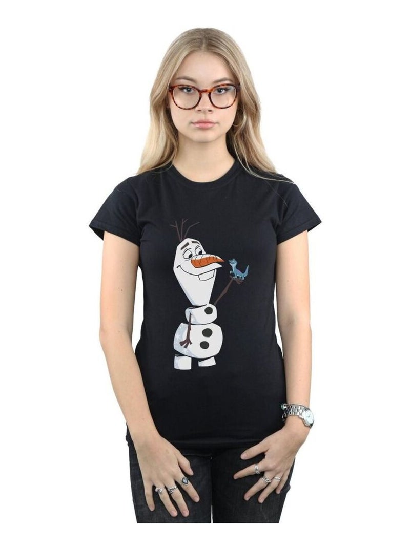 Disney - T-shirt FROZEN Noir - Kiabi