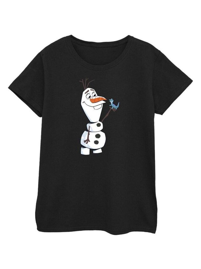 Disney - T-shirt FROZEN Noir - Kiabi