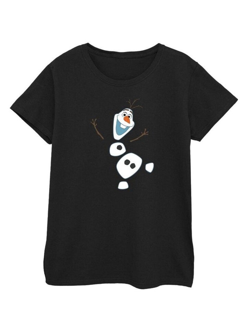 Disney - T-shirt FROZEN Noir - Kiabi