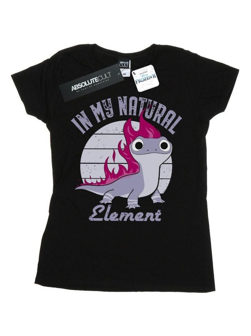 Disney - T-shirt FROZEN Noir - Kiabi