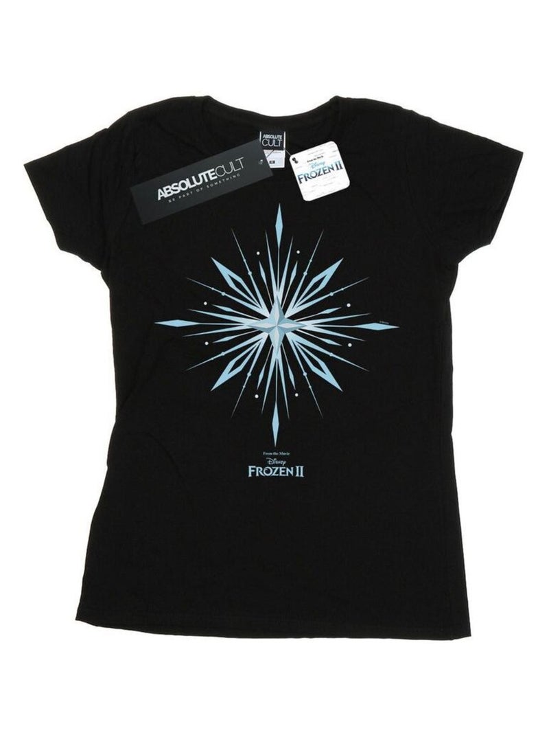 Disney - T-shirt FROZEN Noir - Kiabi