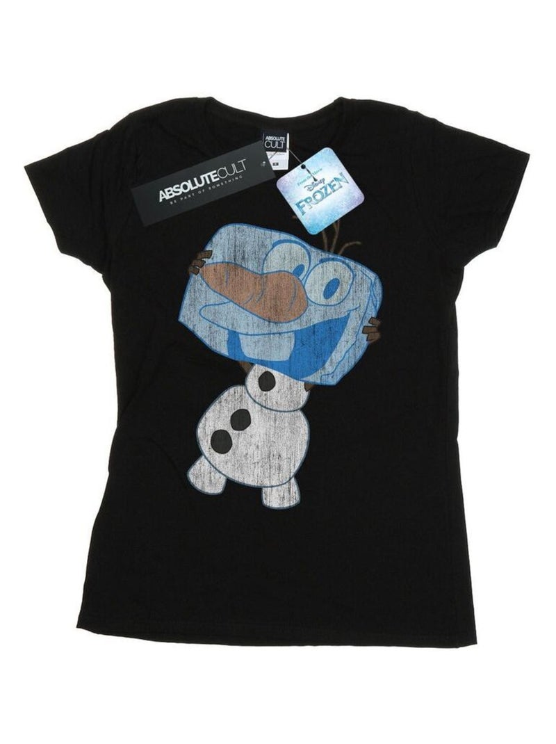 Disney - T-shirt FROZEN Noir - Kiabi