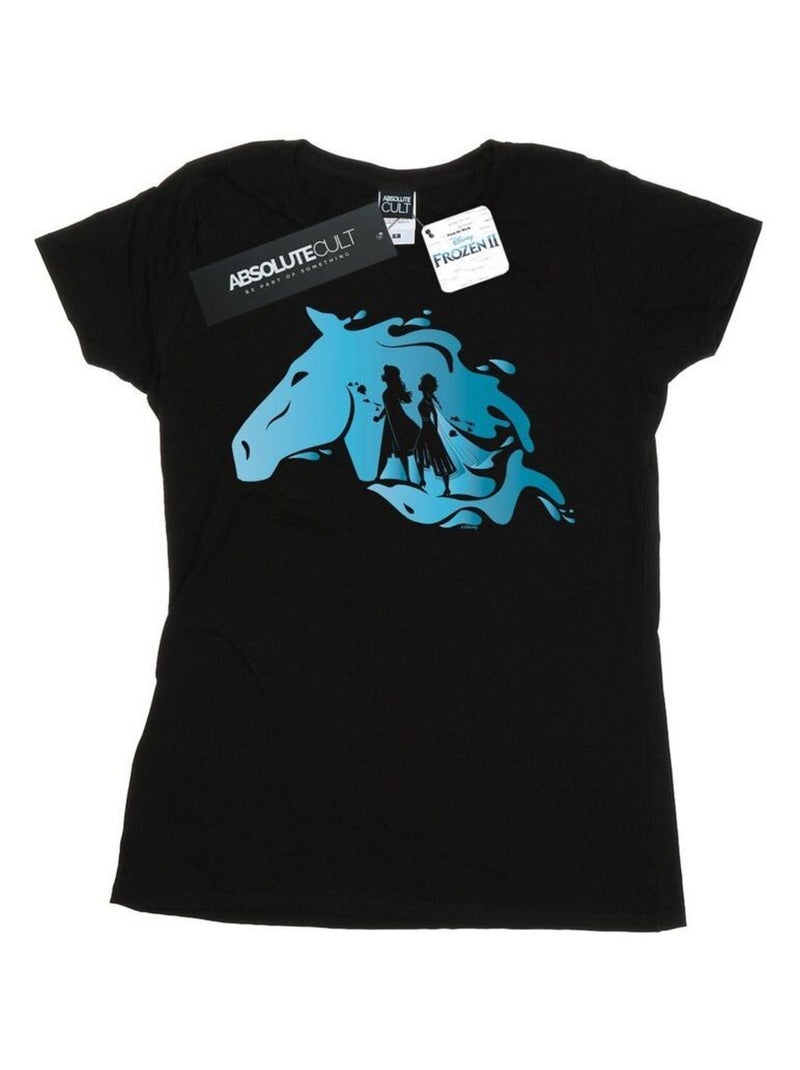 Disney - T-shirt FROZEN Noir - Kiabi