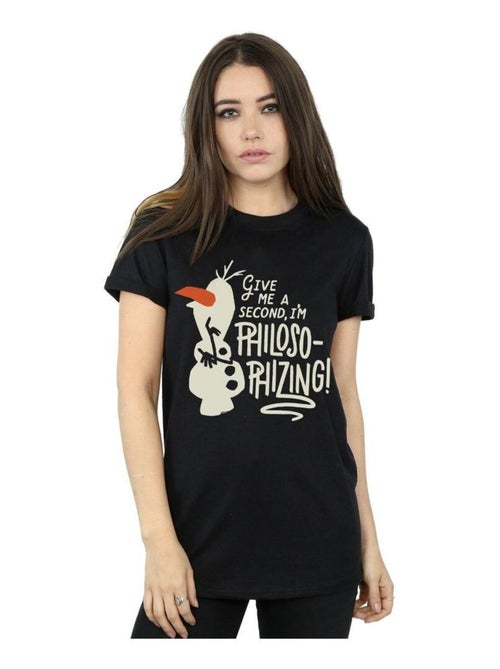 Disney - T-shirt FROZEN PHILOSOPHIZING - Kiabi