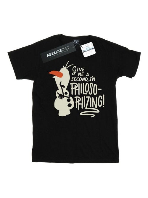 Disney - T-shirt FROZEN PHILOSOPHIZING - Kiabi