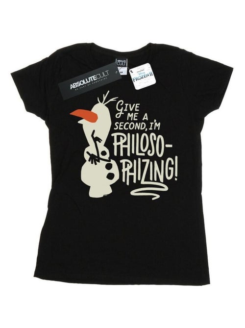 Disney - T-shirt FROZEN PHILOSOPHIZING - Kiabi
