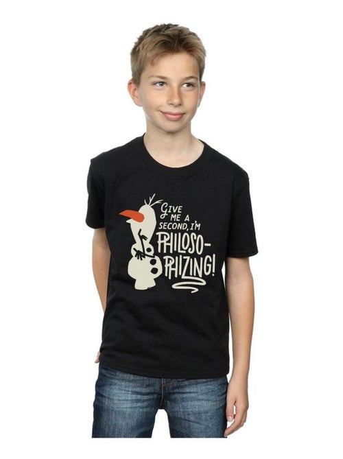 Disney - T-shirt FROZEN PHILOSOPHIZING - Kiabi