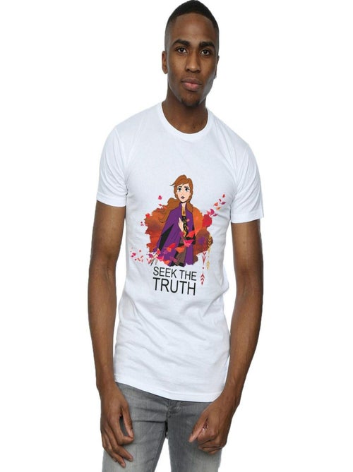 Disney - T-shirt FROZEN SEEK THE TRUTH - Kiabi Disney - T-shirt FROZEN SEEK THE TRUTH - Kiabi
