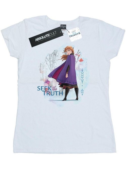 Disney - T-shirt FROZEN SEEK THE TRUTH - Kiabi Disney - T-shirt FROZEN SEEK THE TRUTH - Kiabi