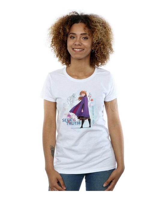Disney - T-shirt FROZEN SEEK THE TRUTH - Kiabi Disney - T-shirt FROZEN SEEK THE TRUTH - Kiabi