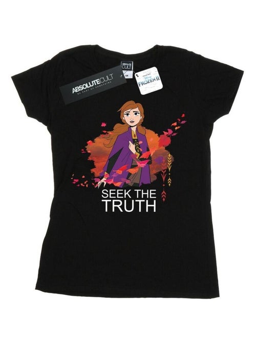 Disney - T-shirt FROZEN SEEK THE TRUTH - Kiabi Disney - T-shirt FROZEN SEEK THE TRUTH - Kiabi