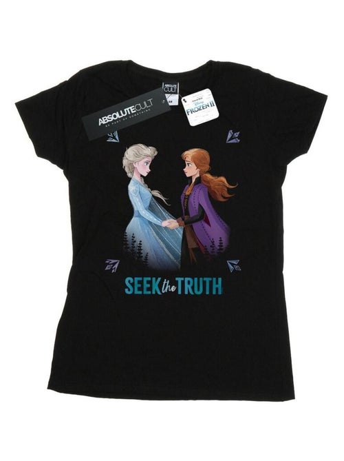 Disney - T-shirt FROZEN SEEK THE TRUTH - Kiabi Disney - T-shirt FROZEN SEEK THE TRUTH - Kiabi
