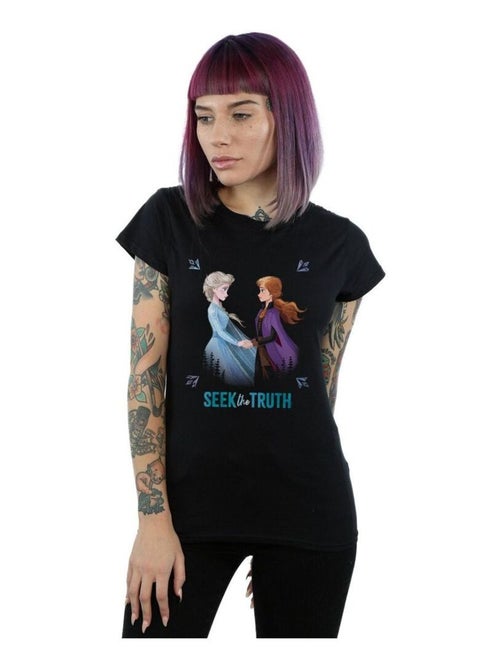 Disney - T-shirt FROZEN SEEK THE TRUTH - Kiabi Disney - T-shirt FROZEN SEEK THE TRUTH - Kiabi