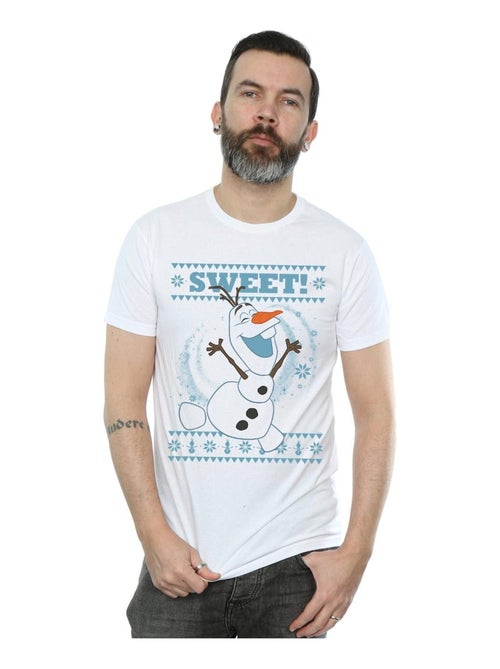 Disney - T-shirt FROZEN SWEET CHRISTMAS - Kiabi