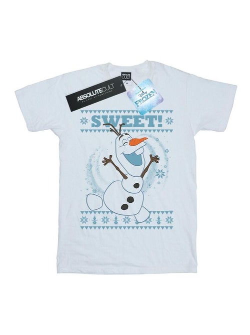 Disney - T-shirt FROZEN SWEET CHRISTMAS - Kiabi