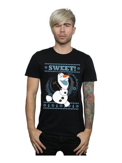 Disney - T-shirt FROZEN SWEET CHRISTMAS - Kiabi