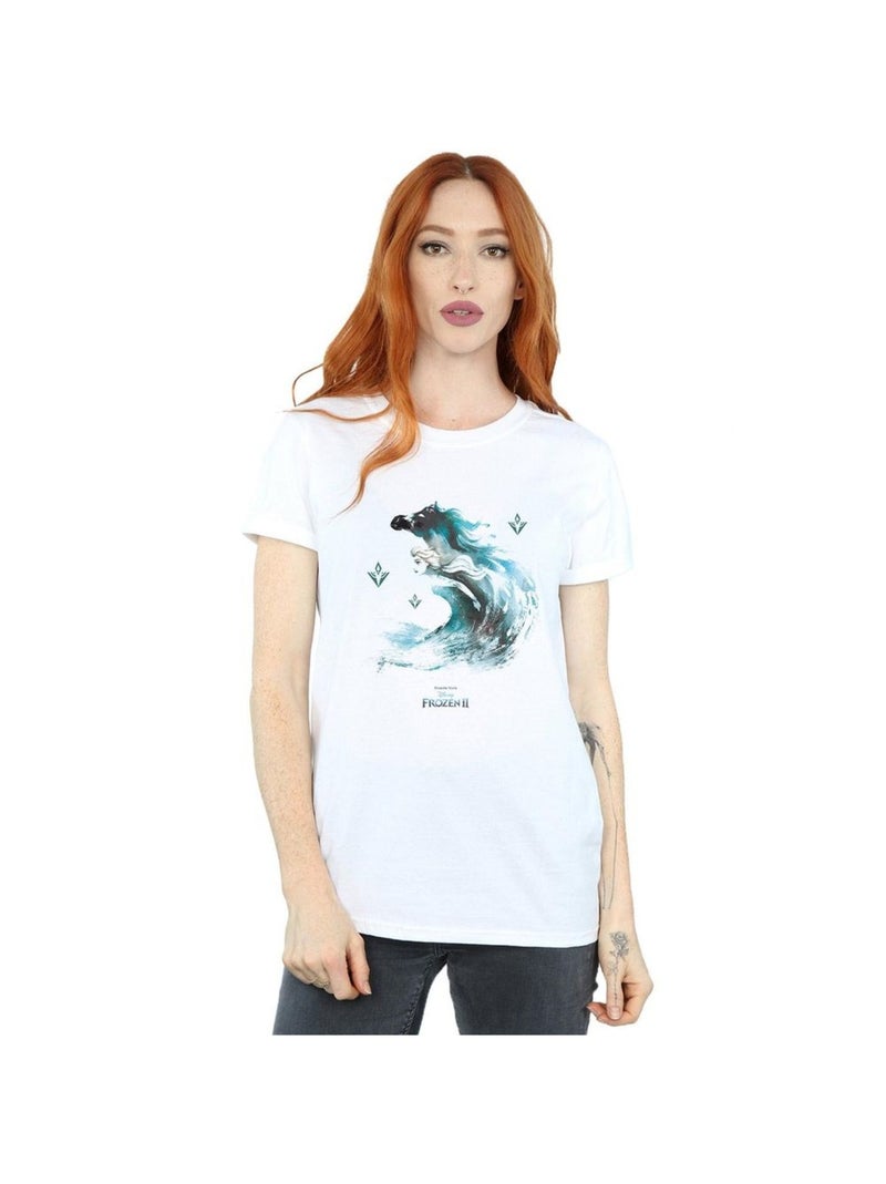 Disney - T-shirt FROZEN THE WATER SPIRIT Blanc - Kiabi