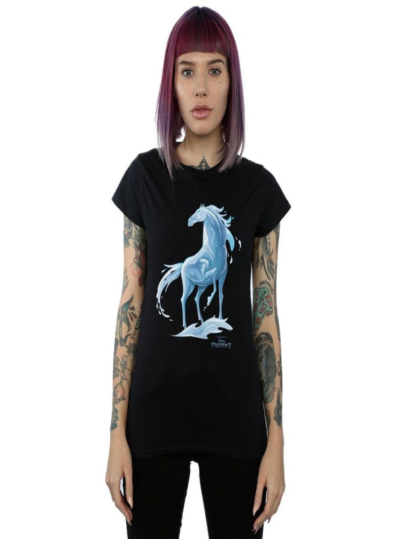 Disney - T-shirt FROZEN THE WATER SPIRIT Noir - Kiabi