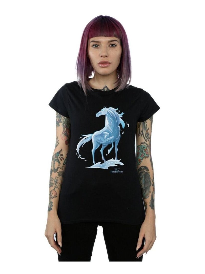 Disney - T-shirt FROZEN THE WATER SPIRIT Noir - Kiabi