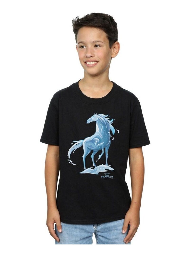 Disney - T-shirt FROZEN THE WATER SPIRIT Noir - Kiabi