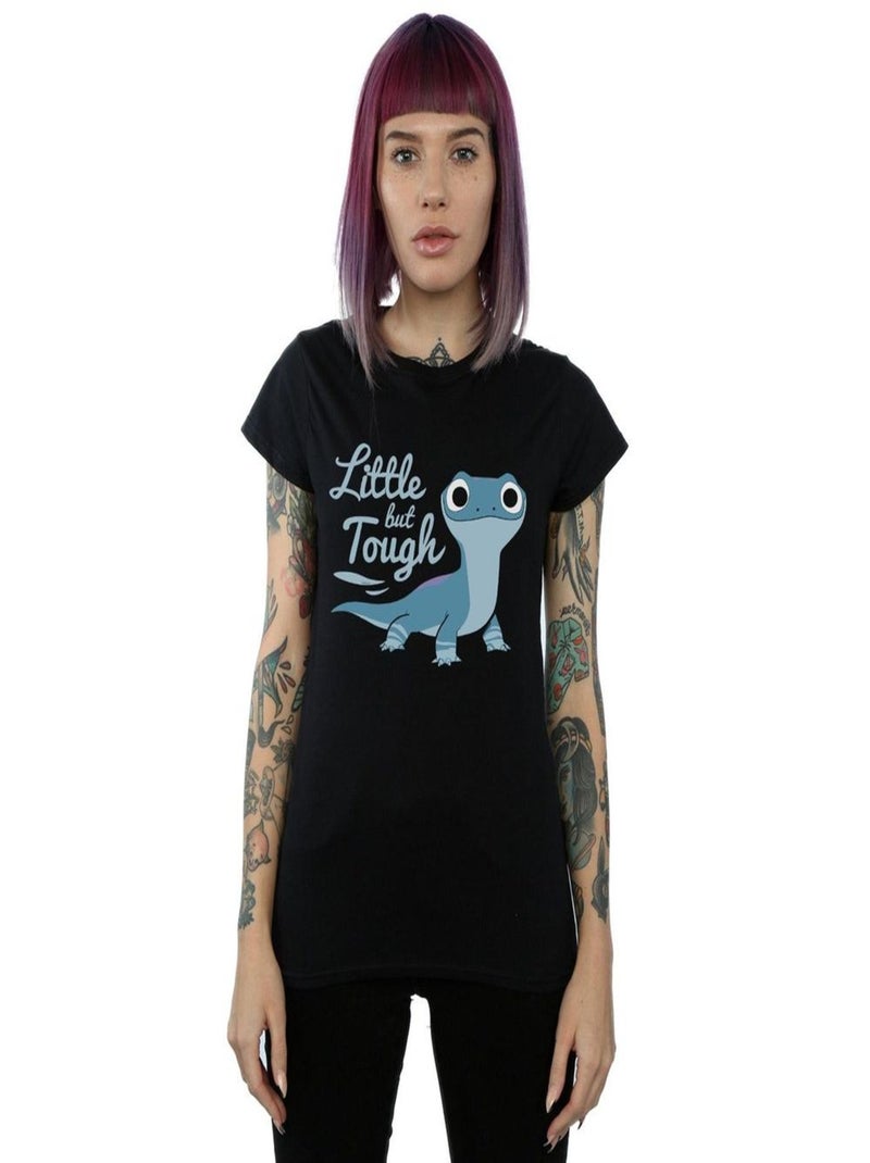 Disney - T-shirt FROZEN TOUGH Noir - Kiabi