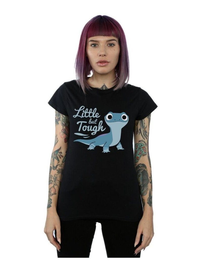 Disney - T-shirt FROZEN TOUGH Noir - Kiabi