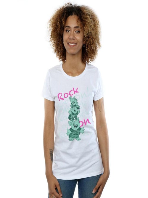 Disney - T-shirt FROZEN TROLLS ROCK ON - Kiabi
