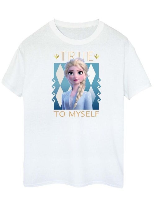 Disney - T-shirt FROZEN TRUE TO MYSELF - Kiabi