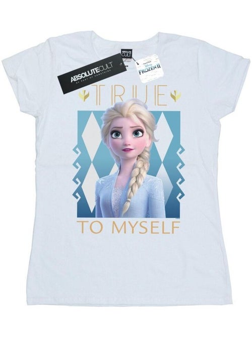 Disney - T-shirt FROZEN TRUE TO MYSELF - Kiabi
