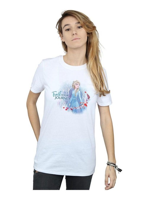 Disney - T-shirt FROZEN TRUST YOUR JOURNEY - Kiabi Disney - T-shirt FROZEN TRUST YOUR JOURNEY - Kiabi