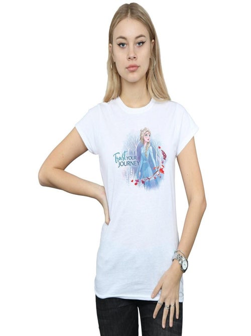Disney - T-shirt FROZEN TRUST YOUR JOURNEY - Kiabi