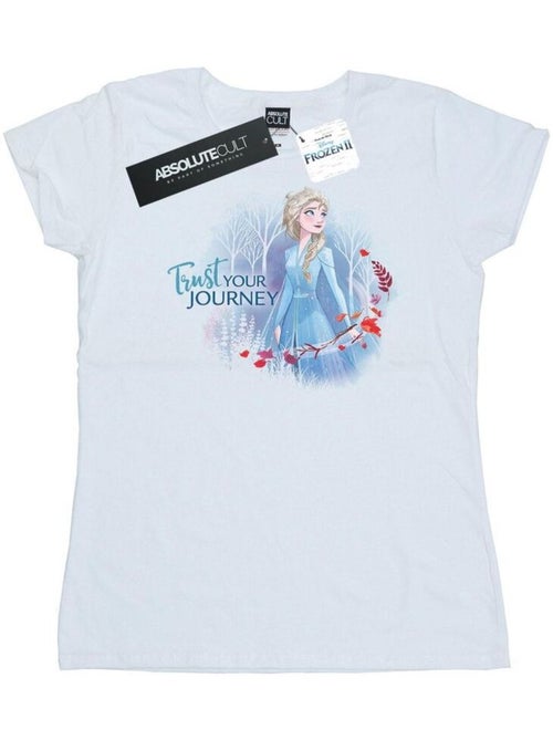 Disney - T-shirt FROZEN TRUST YOUR JOURNEY - Kiabi