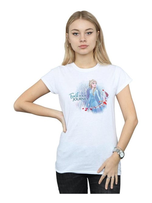 Disney - T-shirt FROZEN TRUST YOUR JOURNEY - Kiabi