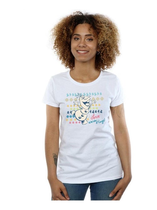 Disney - T-shirt FROZEN WARM HUGS - Kiabi Disney - T-shirt FROZEN WARM HUGS - Kiabi