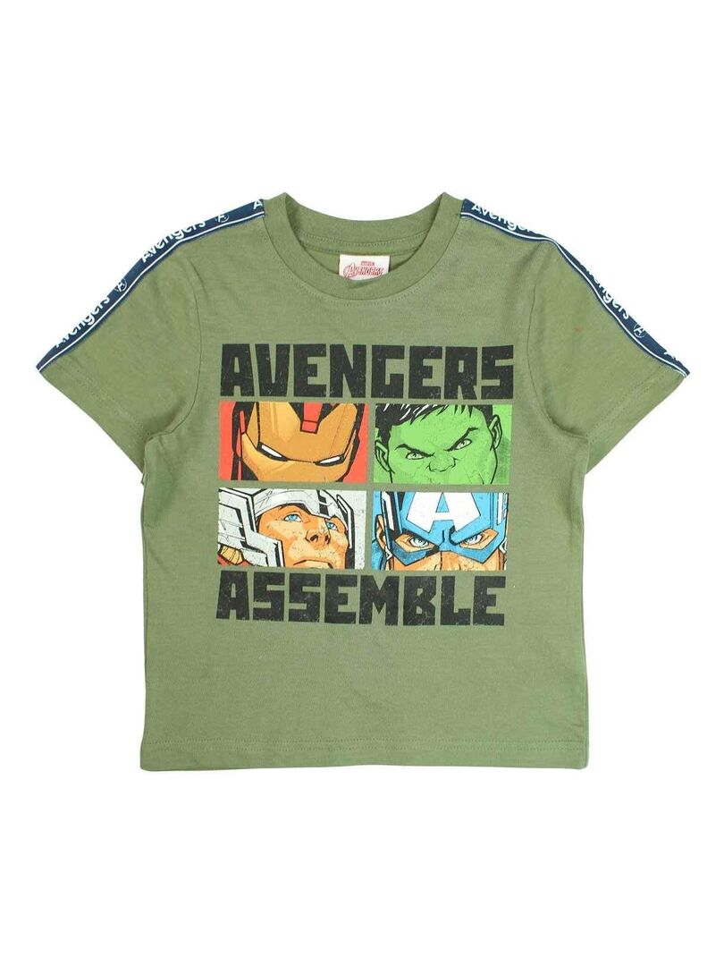 Tee shirt best sale avengers garcon