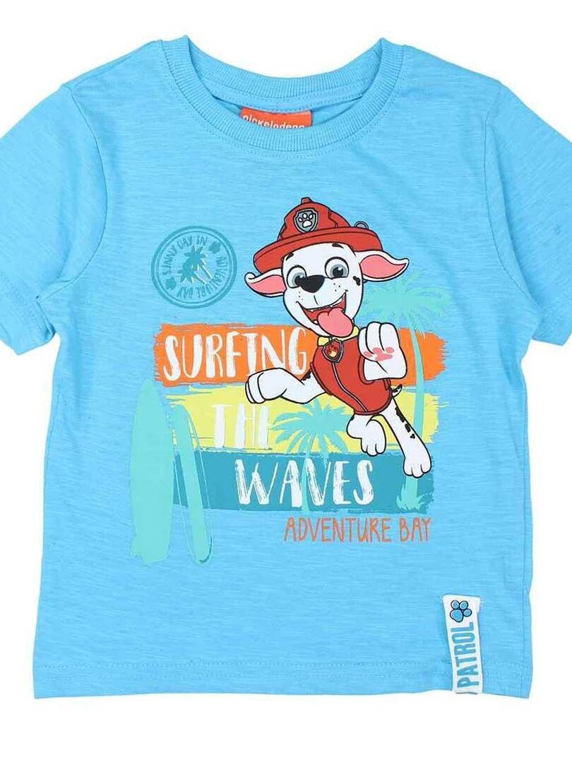 Disney T shirt gar on imprim La Pat Patrouille en coton