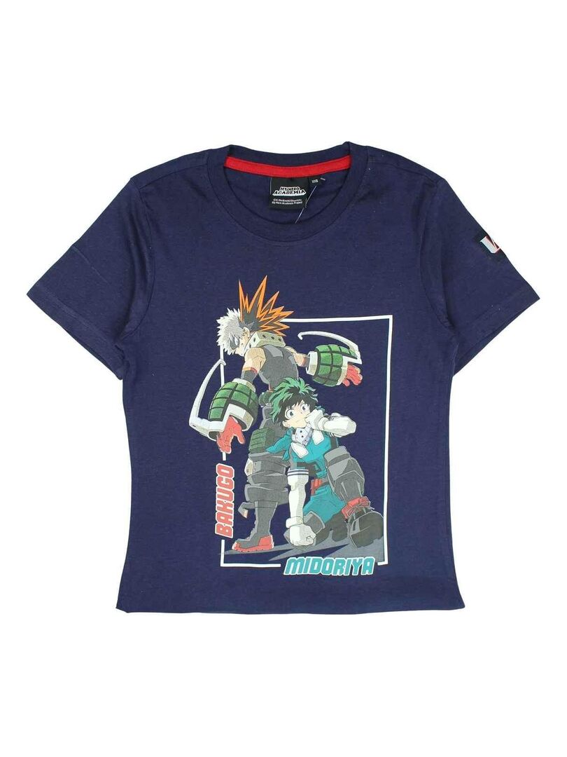 Disney T shirt gar on imprim My Hero Academia en coton